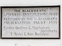 Blackheath Literary Institution